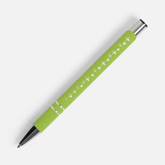 Ручка шариковая Keskus Soft Touch, зеленое яблоко-8