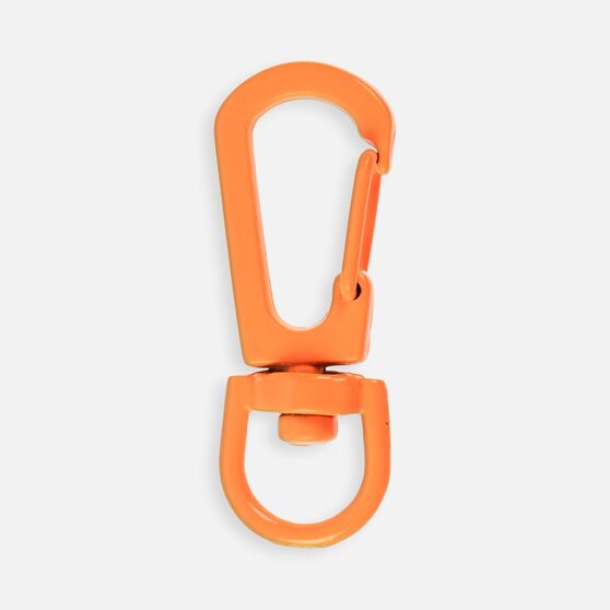 Застежка-карабин Snap Hook, S, оранжевый неон-1