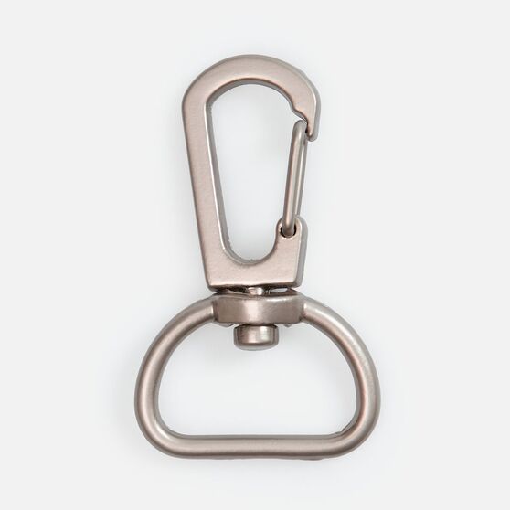 Застежка-карабин Snap Hook, M, серебристая-1