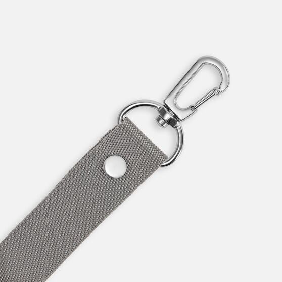 Застежка-карабин Snap hook, M, серебристая (хром)-2