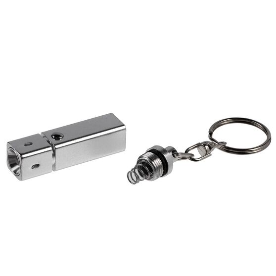 Брелок с фонариком Lumitronic, металлик-4