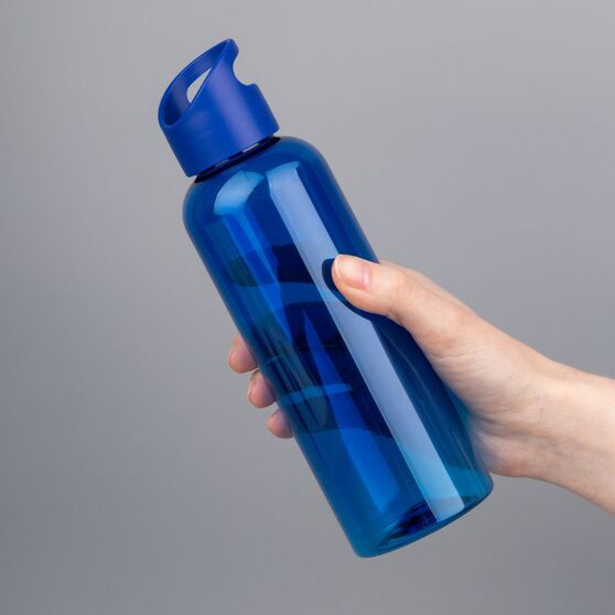 Бутылка для воды Plaske, синяя-7
