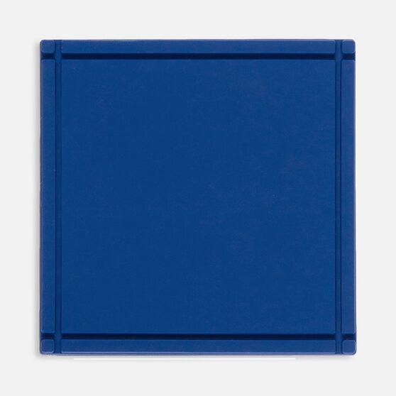 Лейбл из ПВХ Dzeta, L, синий-1