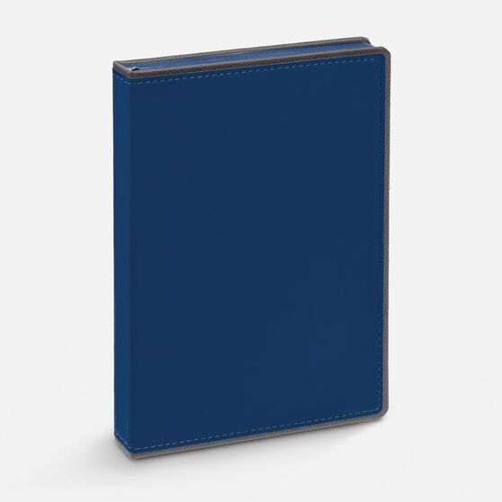 Ежедневник Frame, недатированный,синий с серым-3