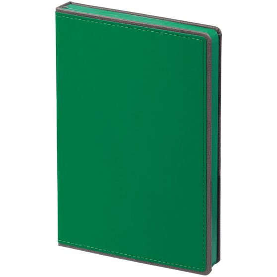 Ежедневник Frame, недатированный, зеленый с серым-1