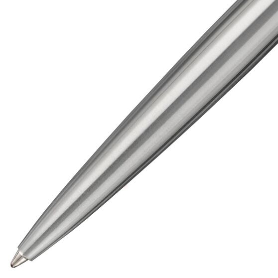 Ручка шариковая Parker Jotter XL Monochrome Grey, серебристая-2
