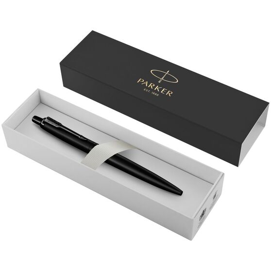 Ручка шариковая Parker Jotter XL Monochrome Black, черная-3