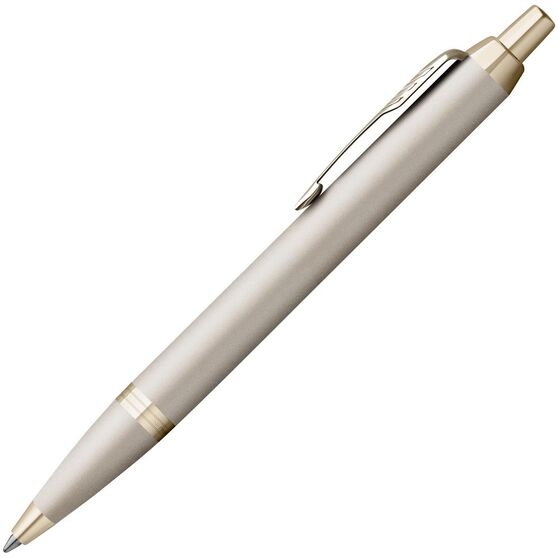 Ручка шариковая Parker IM Professionals Monochrome Champagne, золотистая-2