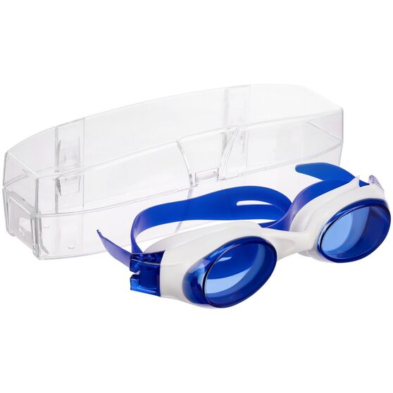 Очки для плавания Swimatic, синие с белым-6