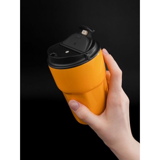 Термостакан Freshbrew, оранжевый-9