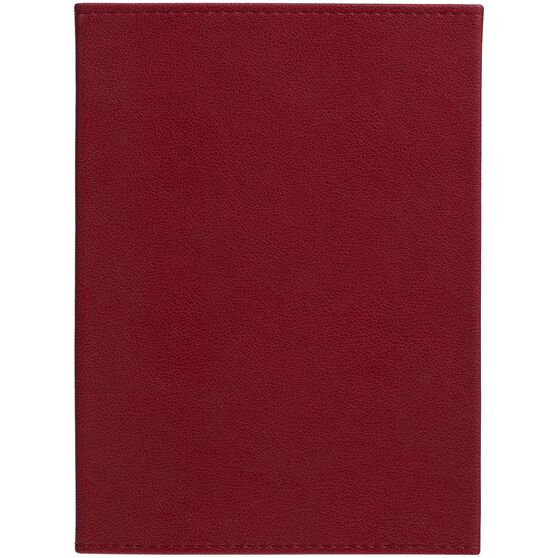 Ежедневник Flap на заказ, недатированный, красный-4