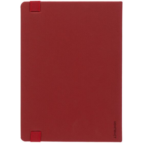 Ежедневник Peel, недатированный, красный-4
