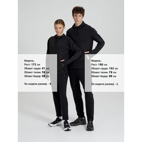 Худи унисекс Begi, черное-15