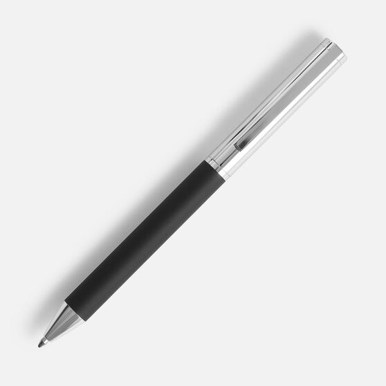 Ручка шариковая Eyeshot Soft Touch, черная-2