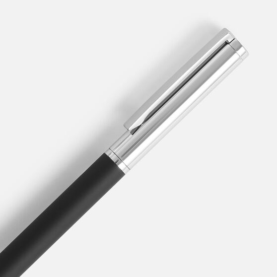 Ручка шариковая Eyeshot Soft Touch, черная-3