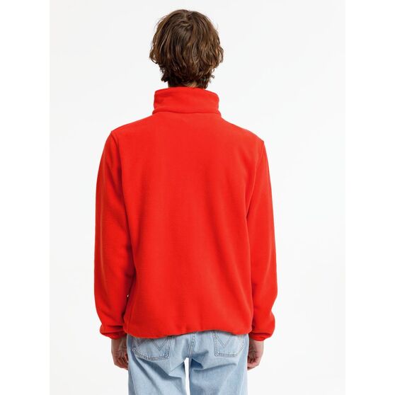 Куртка флисовая унисекс Nesse, красная-9