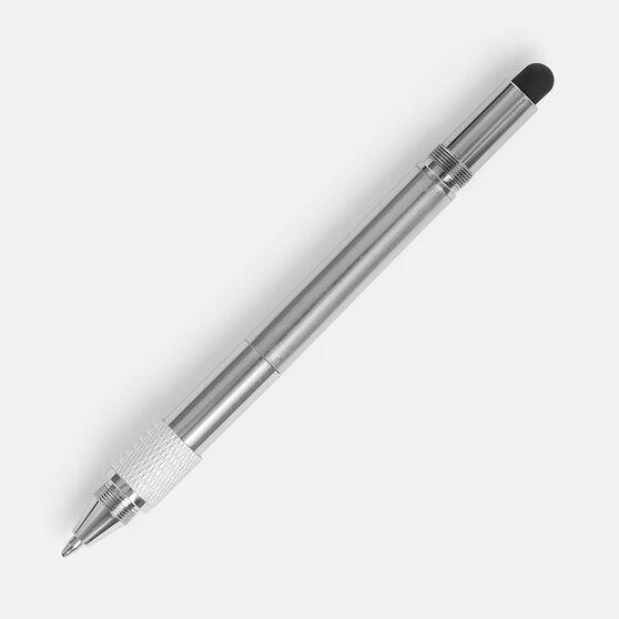 Ручка шариковая Numeric, мультиинструмент, черная-4