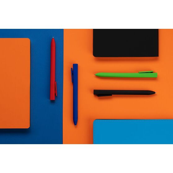 Ручка шариковая Swiper SQ Soft Touch, черная-7