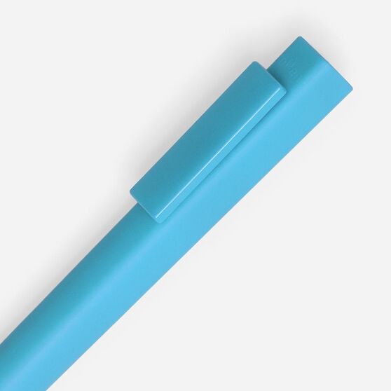 Ручка шариковая Swiper SQ Soft Touch, голубая-3