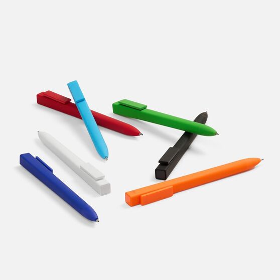 Ручка шариковая Swiper SQ Soft Touch, красная-5