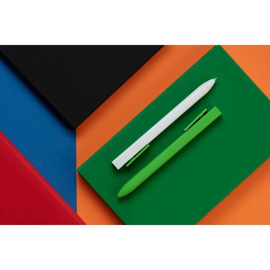 Ручка шариковая Swiper SQ Soft Touch, зеленая-6