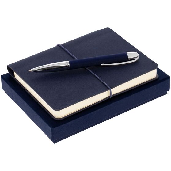 Набор Business Diary Mini, синий-1