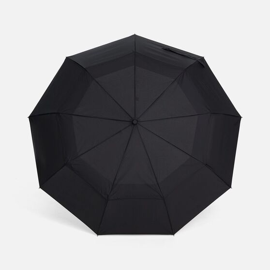 Складной зонт Dome Double с двойным куполом, черный-2