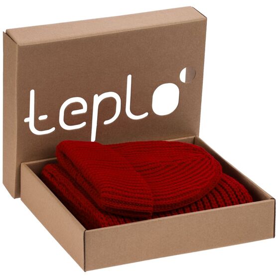 Коробка Teplo, малая, крафт-3