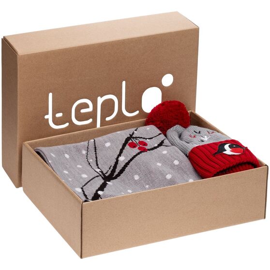 Коробка Teplo, большая, крафт-4