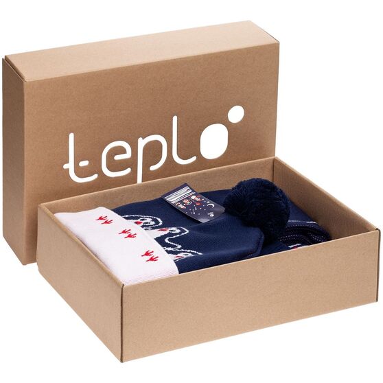 Коробка Teplo, большая, крафт-5