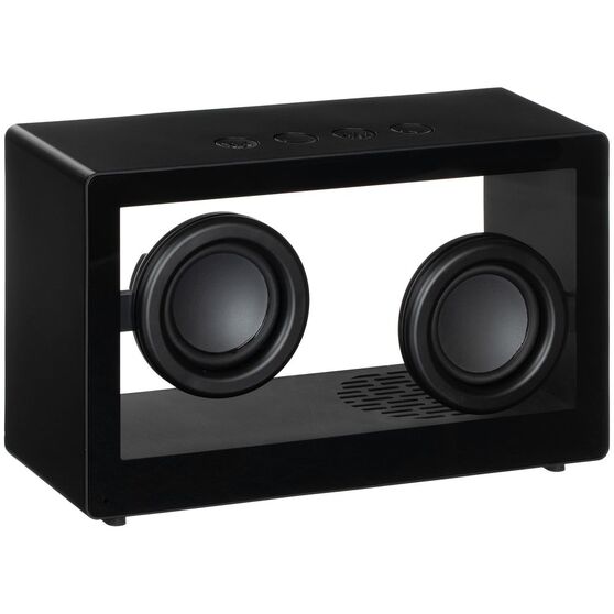 Bluetooth-колонка со светомузыкой Sensofonic, черная-2