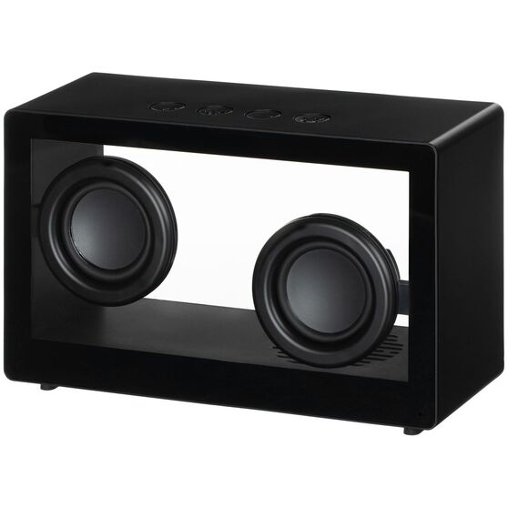 Bluetooth-колонка со светомузыкой Sensofonic, черная-5