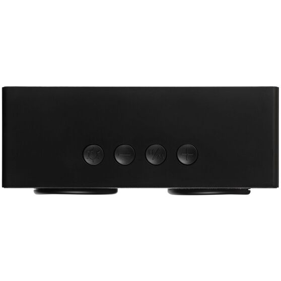 Bluetooth-колонка со светомузыкой Sensofonic, черная-6