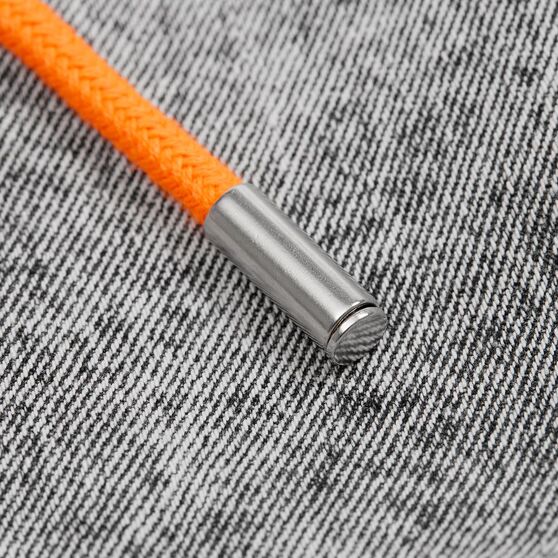 Наконечник для шнурка Nozzle, ver.2, серебристый (хром)-8