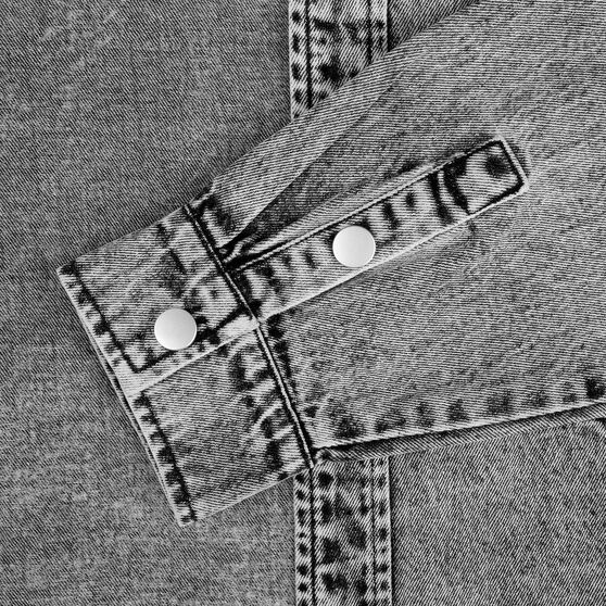 Куртка джинсовая O3, серая-8