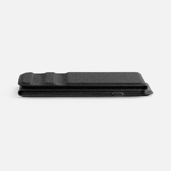 Подставка для смартфона с беспроводной зарядкой Kickstand, серая-6
