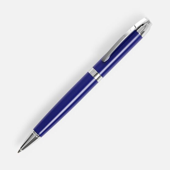 Ручка шариковая Razzo Chrome, ver.2, синий-1