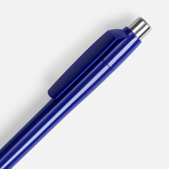Ручка шариковая Klippa, синяя-3