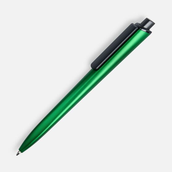 Ручка шариковая Informa, металлик, зеленая-1