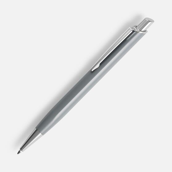 Ручка шариковая Konvent, матовая, серая-1