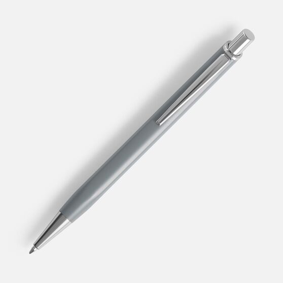 Ручка шариковая Konvent, матовая, серая-2