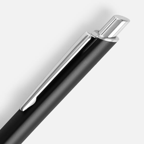 Ручка шариковая Konvent, матовая, черная-3