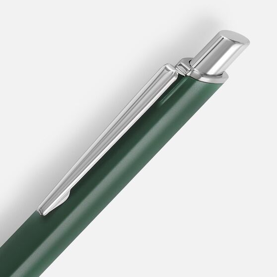 Ручка шариковая Konvent, матовая, зеленая-3