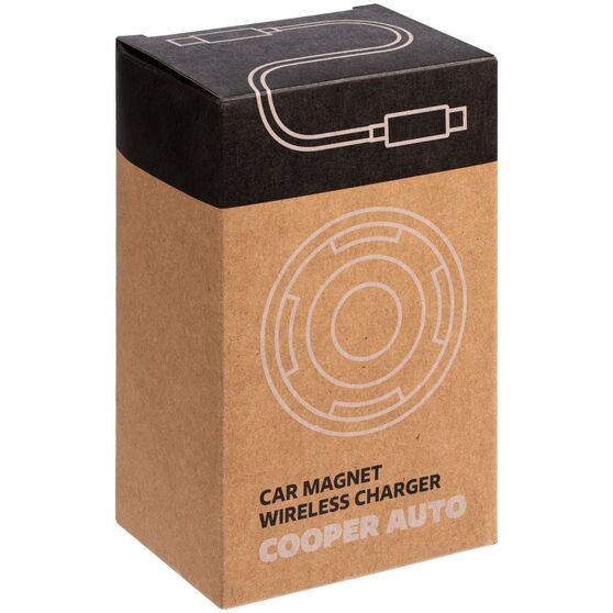 Держатель для смартфона Cooper Auto Wireless с беспроводной зарядкой, черный-13