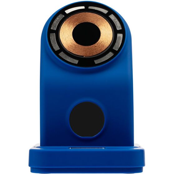 Зарядная станция с подсветкой Cooper Duo, синяя-4