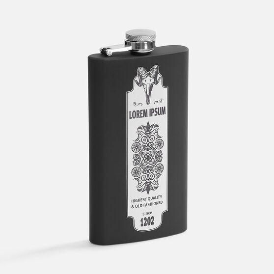 Фляжка Beatum, черная-9