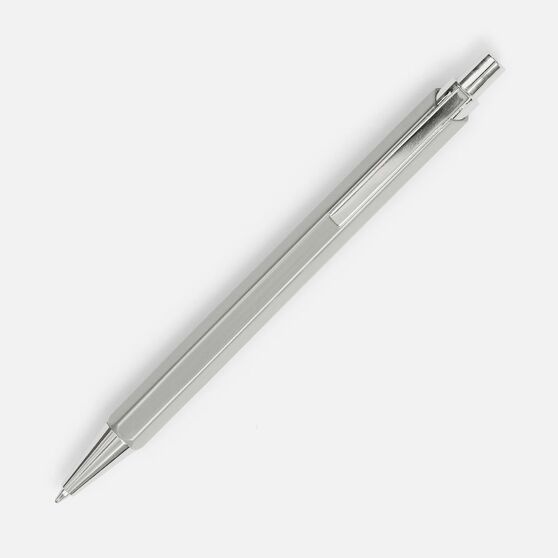 Ручка шариковая Alumno, серая-2