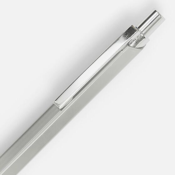 Ручка шариковая Alumno, серая-3