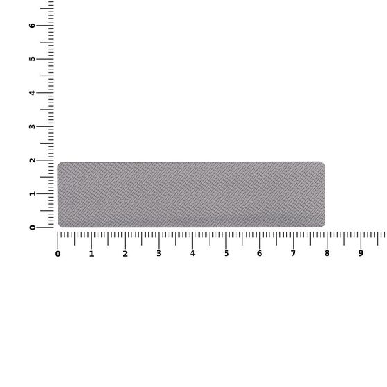 Наклейка тканевая Lunga, S, серая-2