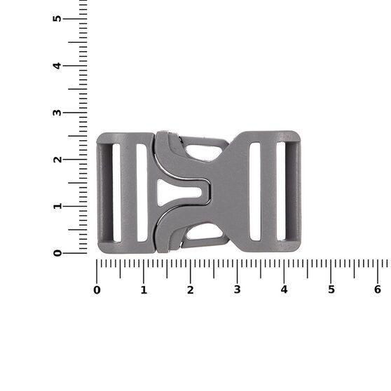 Застежка-пряжка Fibbia, серая-3